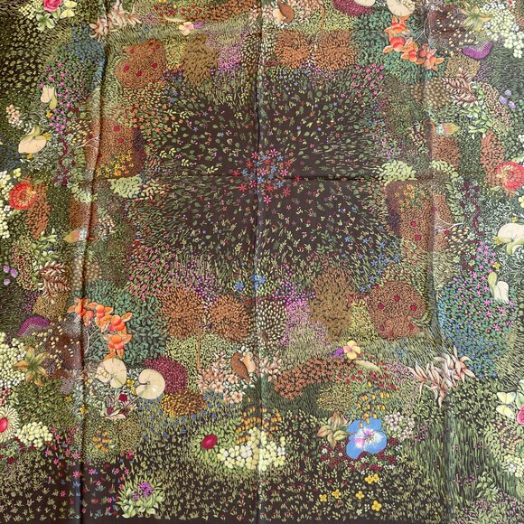 Gucci Multicolor Floral Scarf - Picture 3 of 11